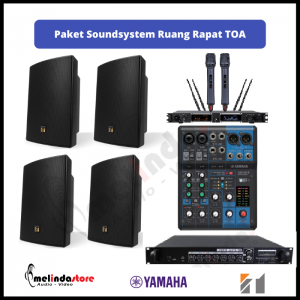 Paket Sound System Ruang Rapat Speaker TOA - Luas 50M2